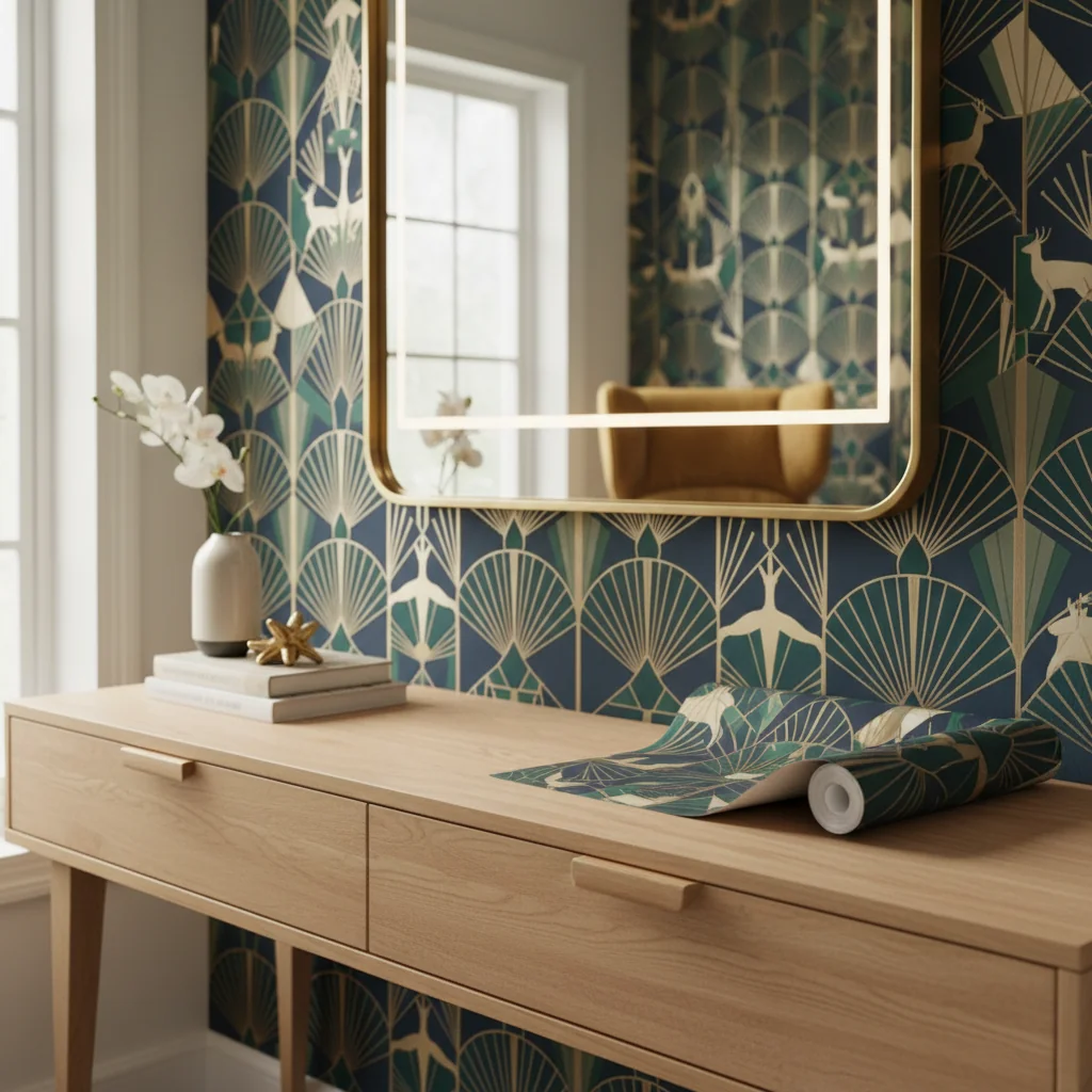 Embrace Opulence: A Comprehensive Guide to Art Deco Wallpaper for Your Home