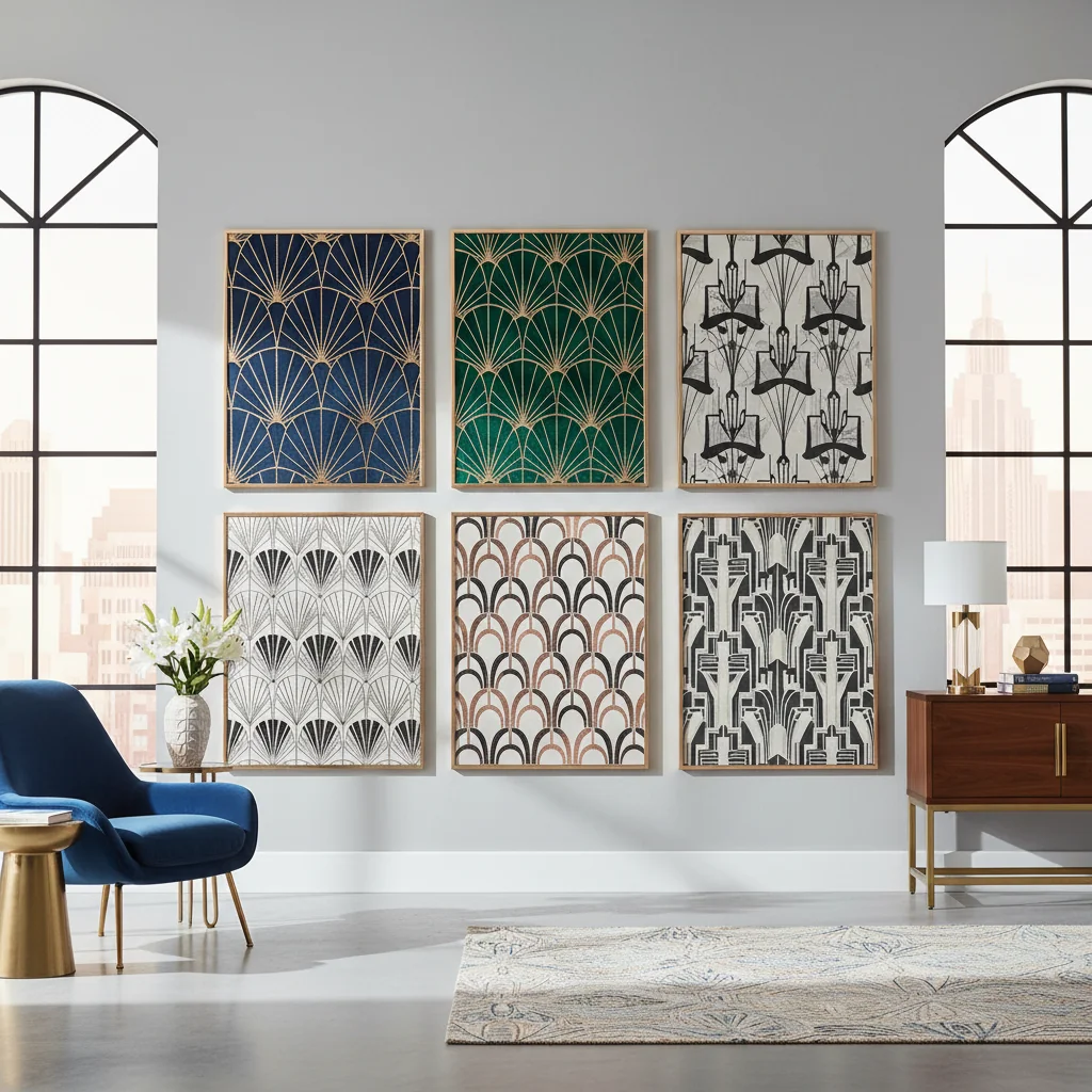 art deco wallpaper ideas and inspiration