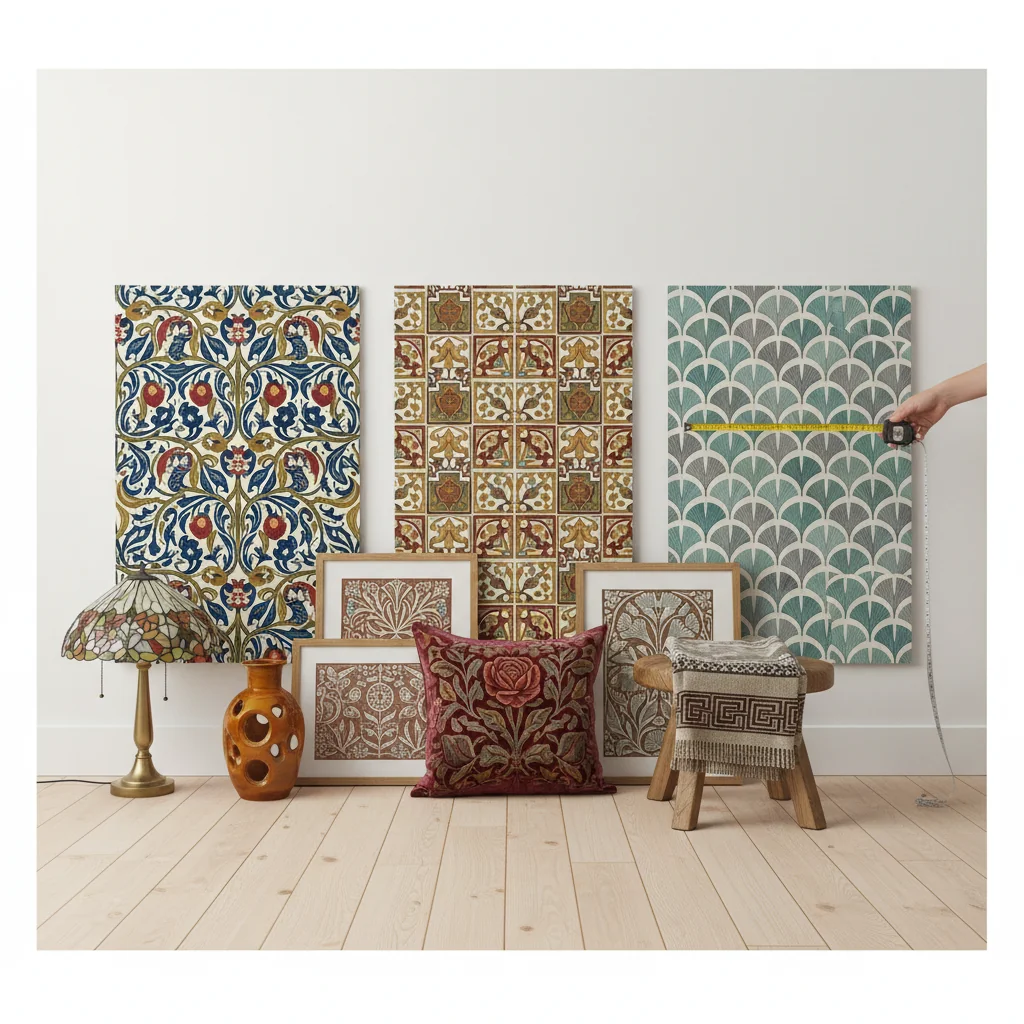 how to choose arts crafts wallpaper