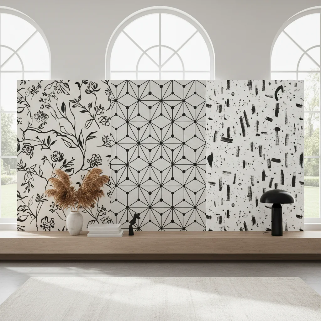 black ink wallpaper ideas and inspiration