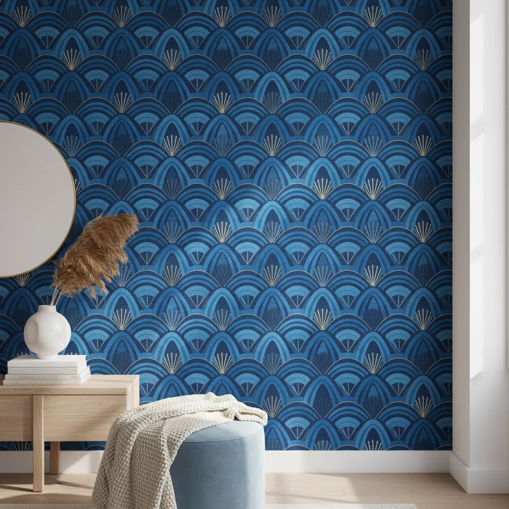 Transform Your Space with the Timeless Appeal of Blue Wallpaper