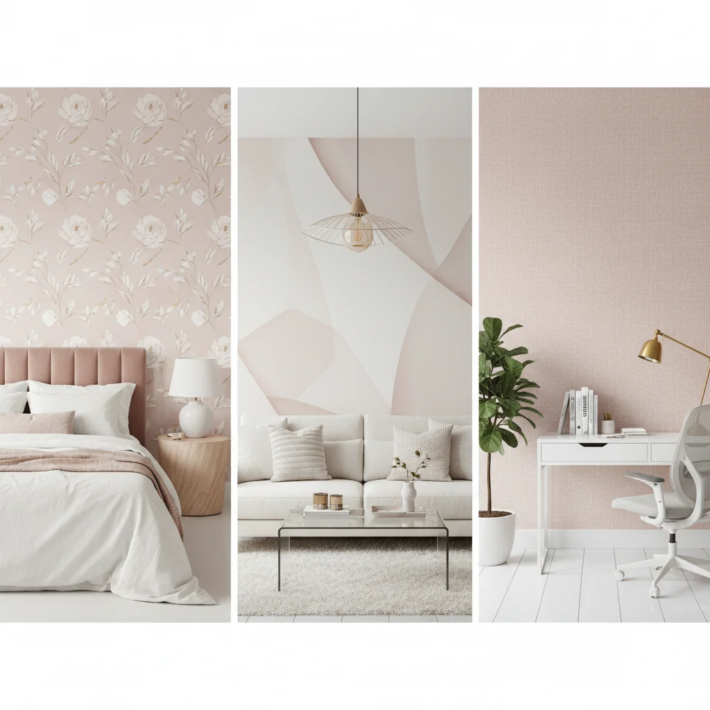 blush wallpaper ideas and inspiration