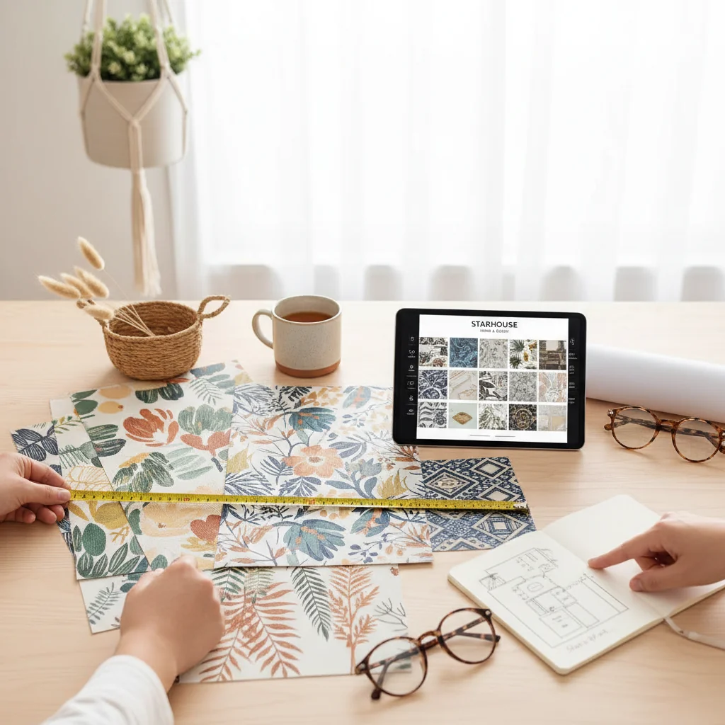 how to choose boho wallpaper