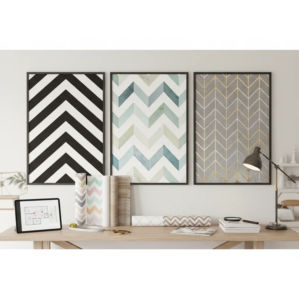 how to choose chevron wallpaper