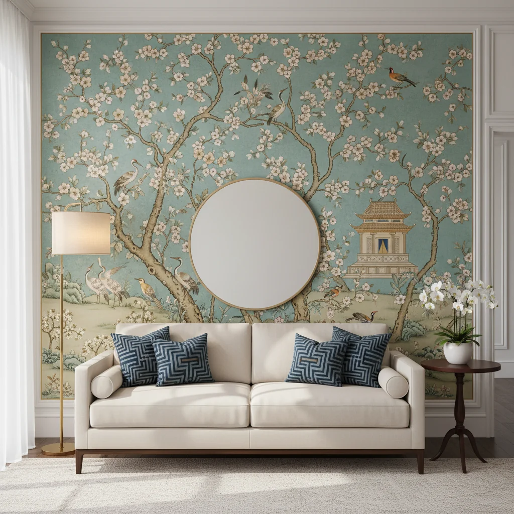 Transform Your Space with the Timeless Elegance of Chinoiserie Wallpaper