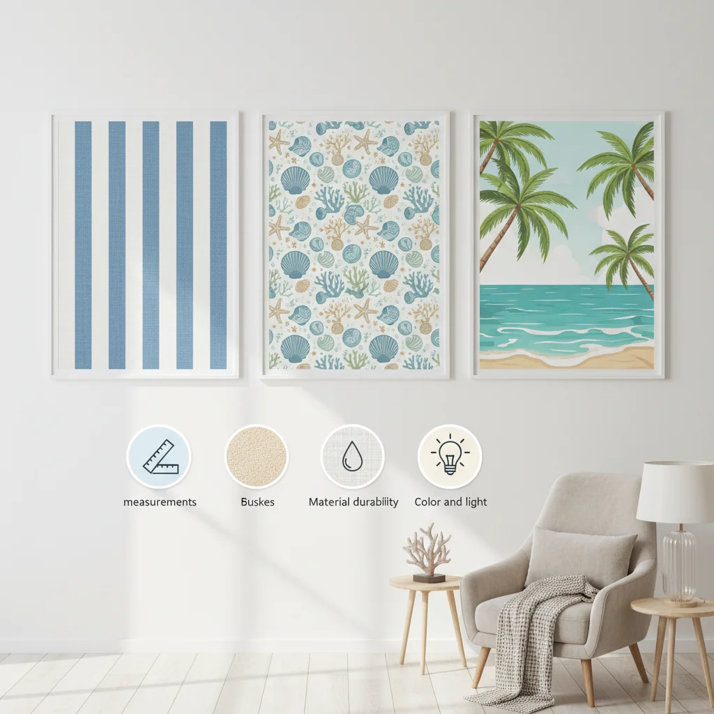 how to choose coastal wallpaper