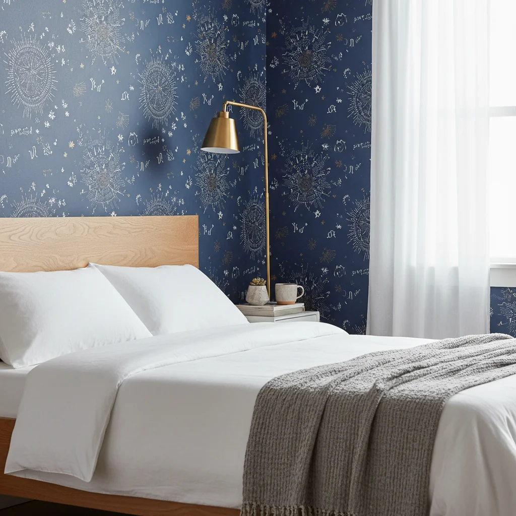 constellation wallpaper — home décor ideas | Starhouse