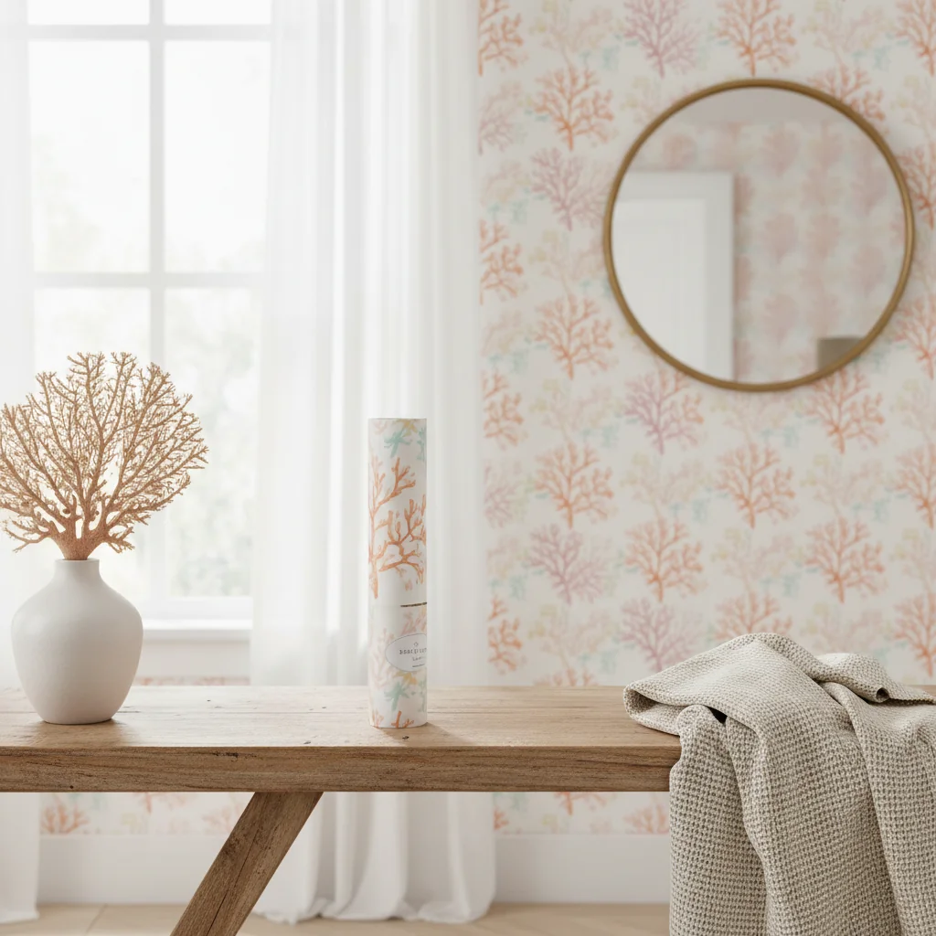 Dive into Stunning Coral Wallpaper Designs for Your Home