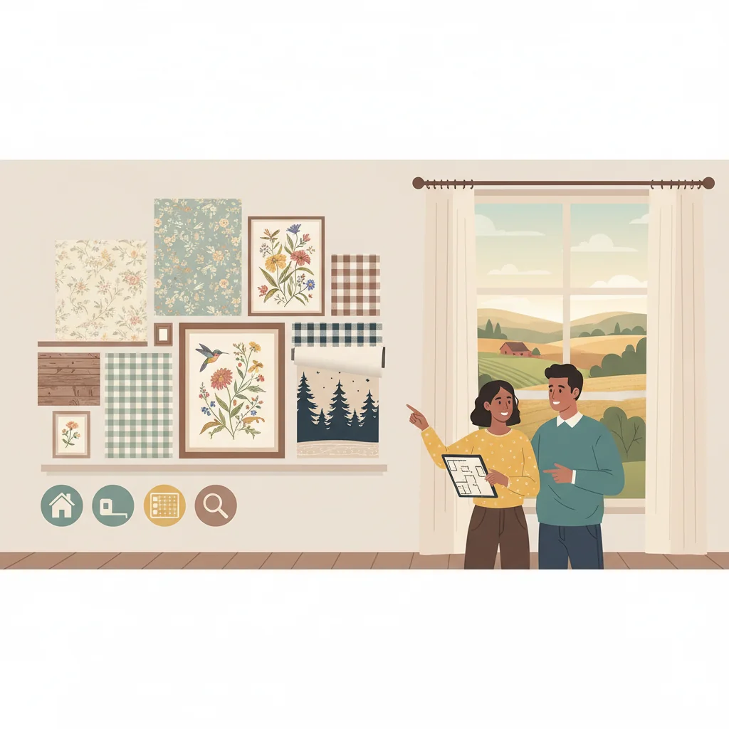 how to choose country wallpaper