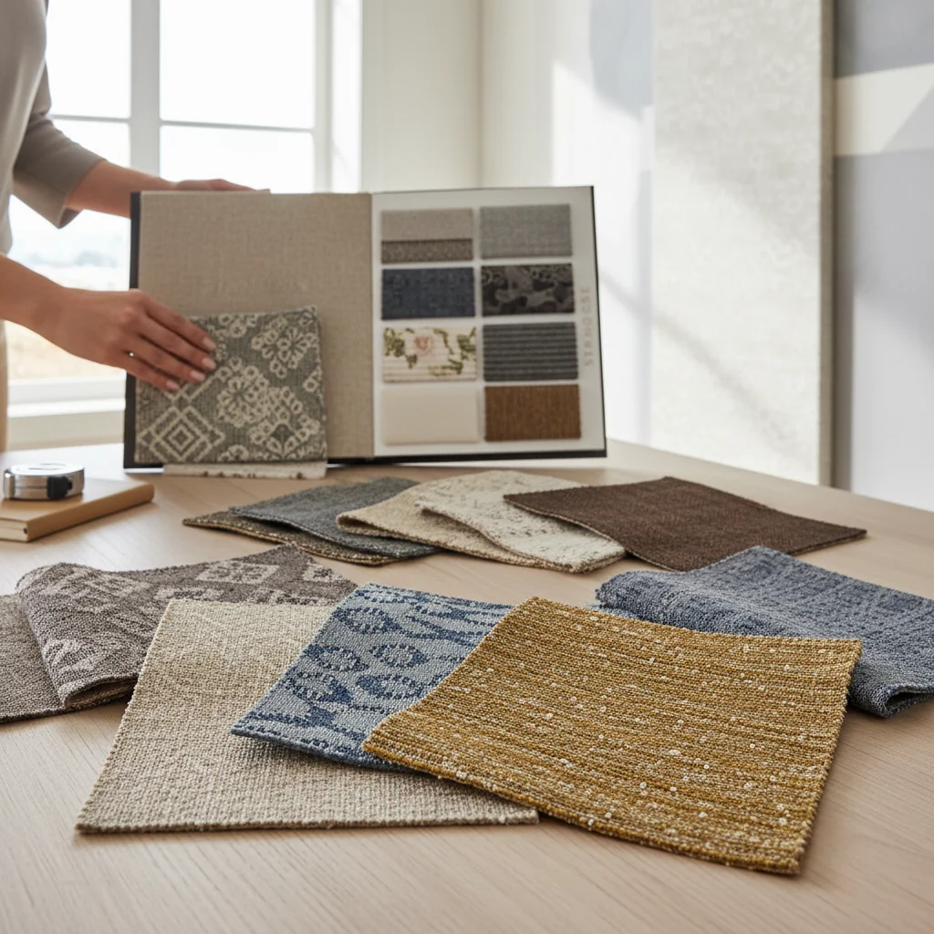how to choose fabric wall covering