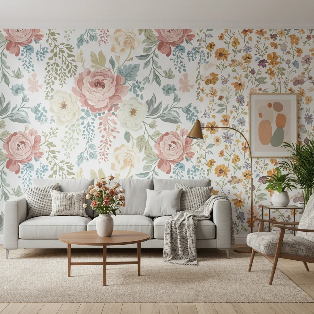 floral wallpaper flowers ideas and inspiration
