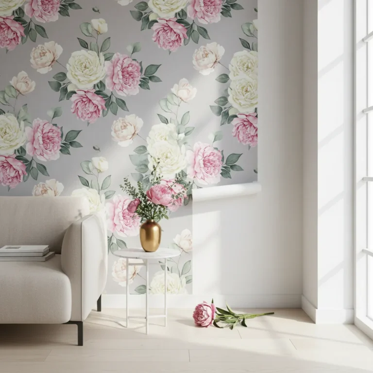 Transform Your Space with Beautiful Flowers on Wallpaper