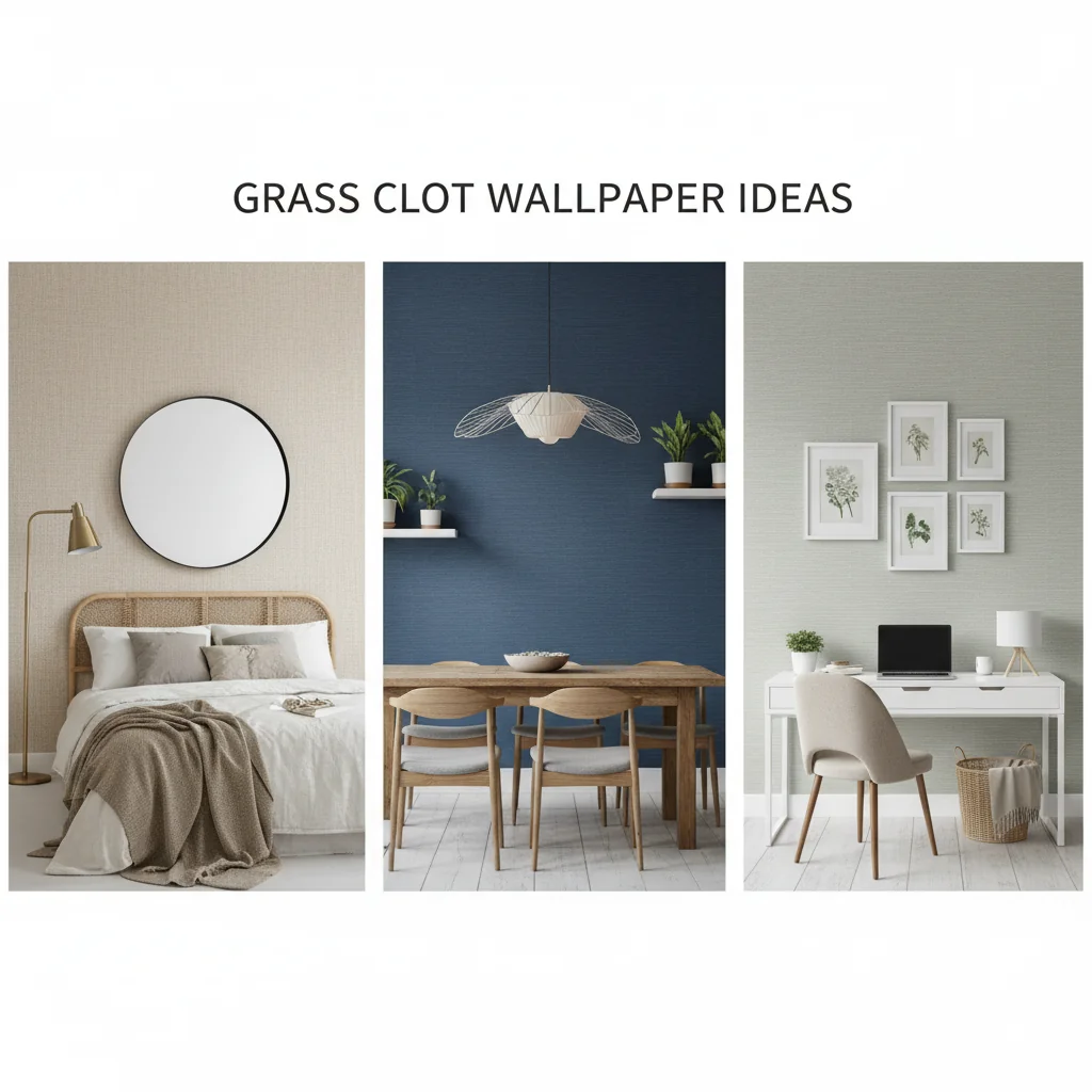 grass cloth wallpaper ideas and inspiration