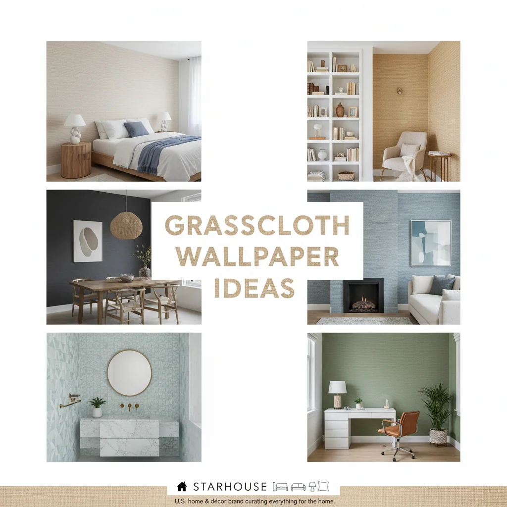 grasscloth wallpaper ideas and inspiration