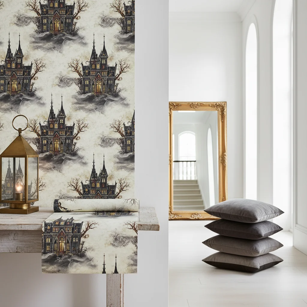 Unveiling the Allure of Haunted Mansion Wallpaper: A Journey into Gothic Grandeur