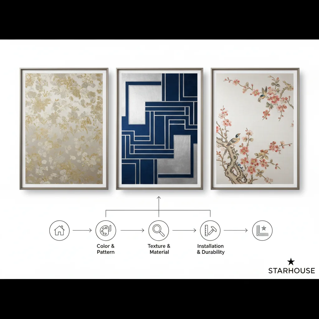 how to choose high end wallcoverings