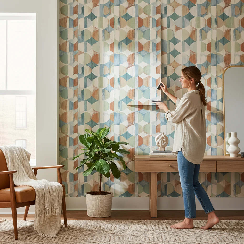 high quality peel and stick wallpaper — home décor ideas | Starhouse