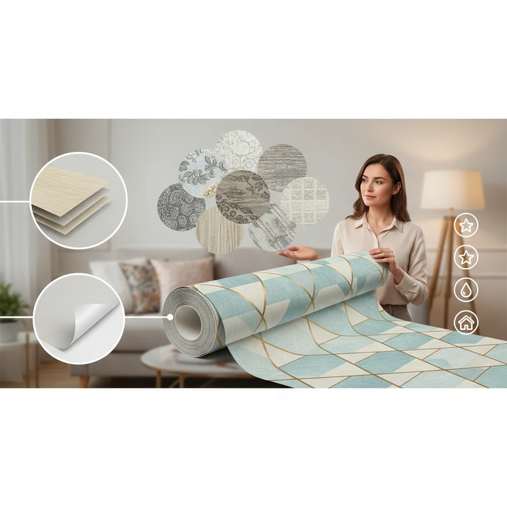 how to choose high quality peel and stick wallpaper