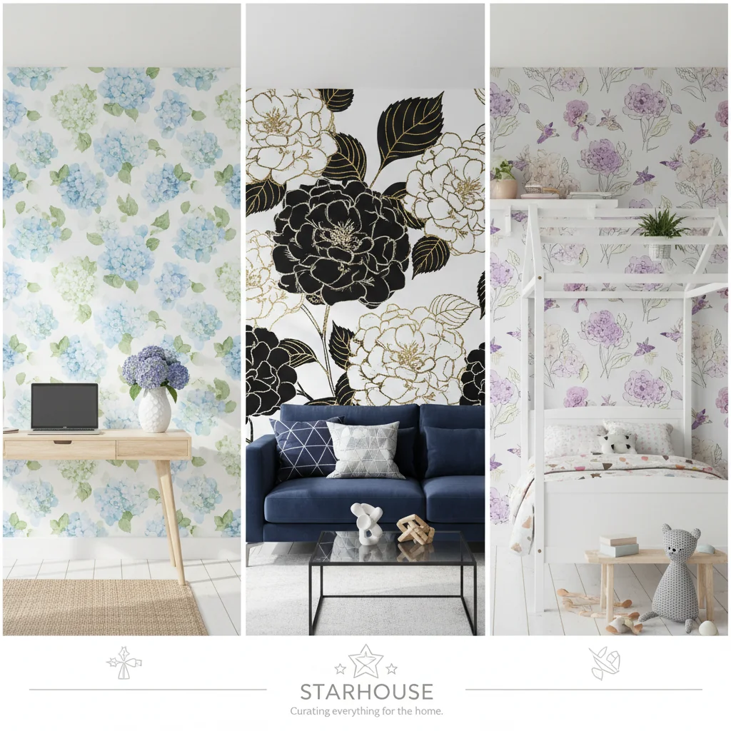 how to choose hydrangea wallpaper
