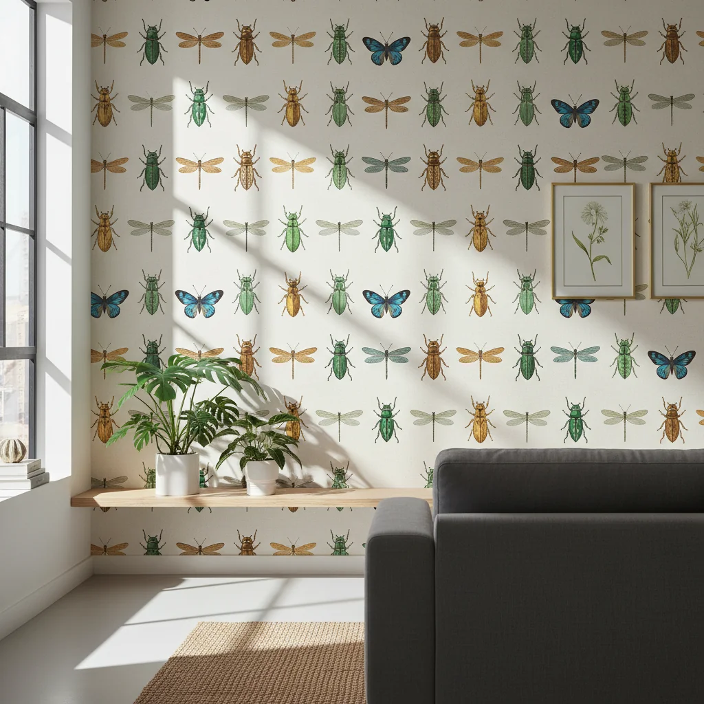 Transform Your Space with Stunning Insect Wallpaper Designs