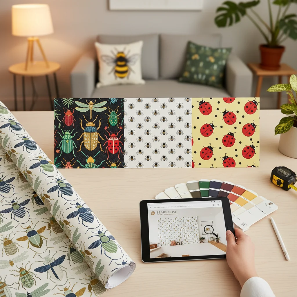 how to choose insect wallpaper