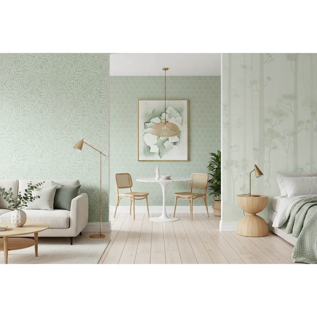 light green wallpaper ideas and inspiration