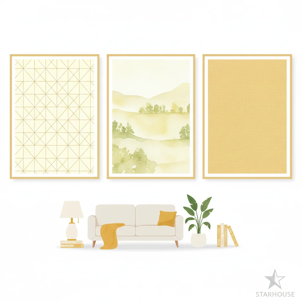 how to choose light yellow wallpaper