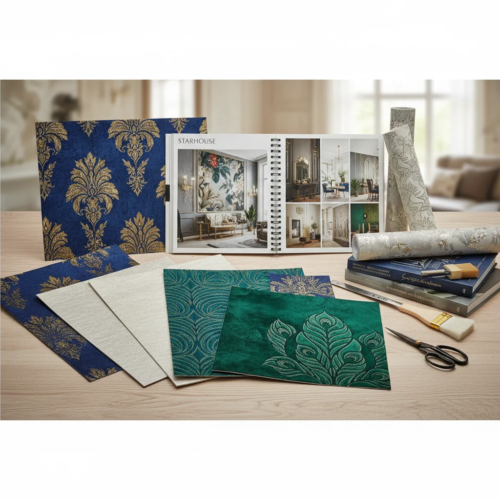 how to choose luxury wallpaper