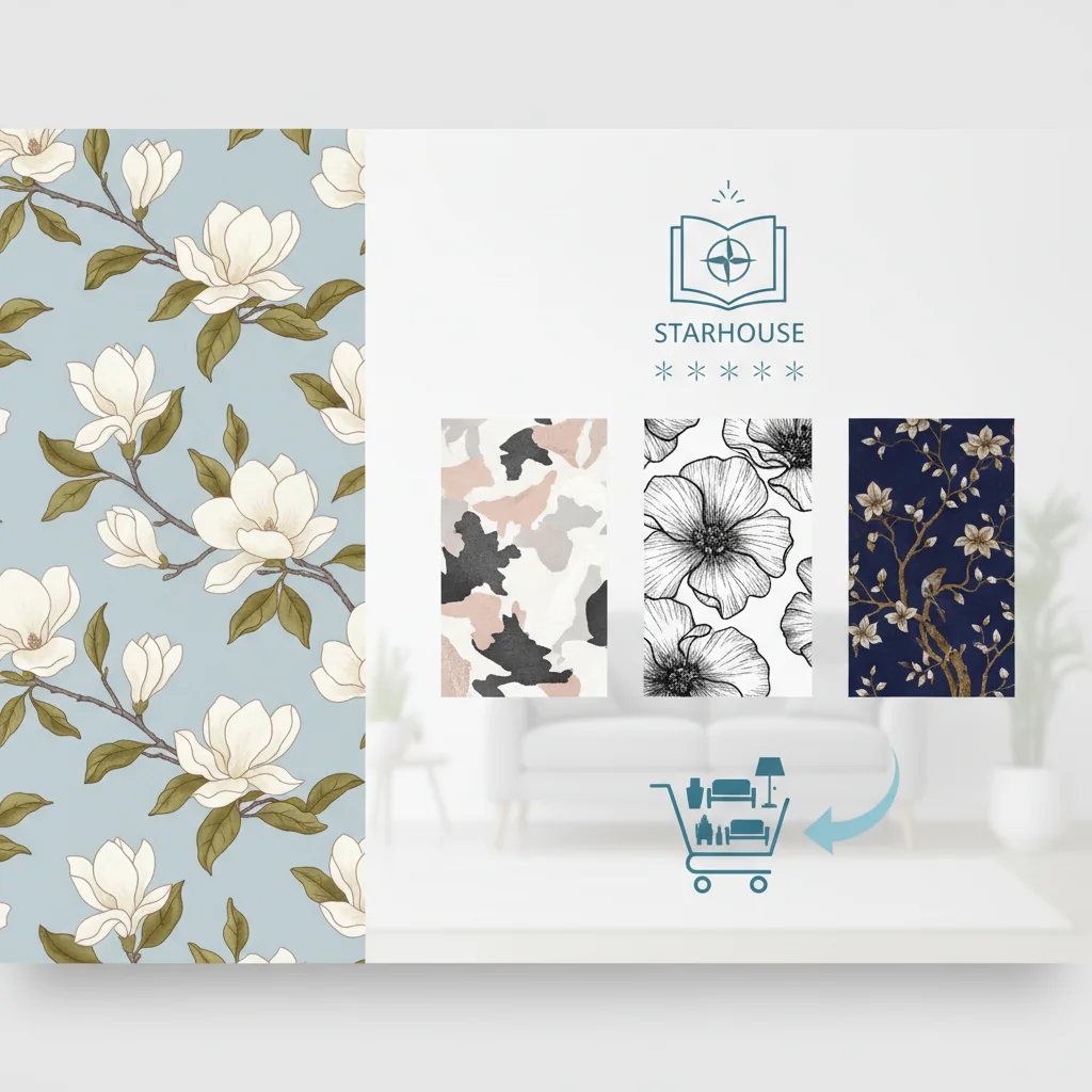 how to choose magnolia wallpaper
