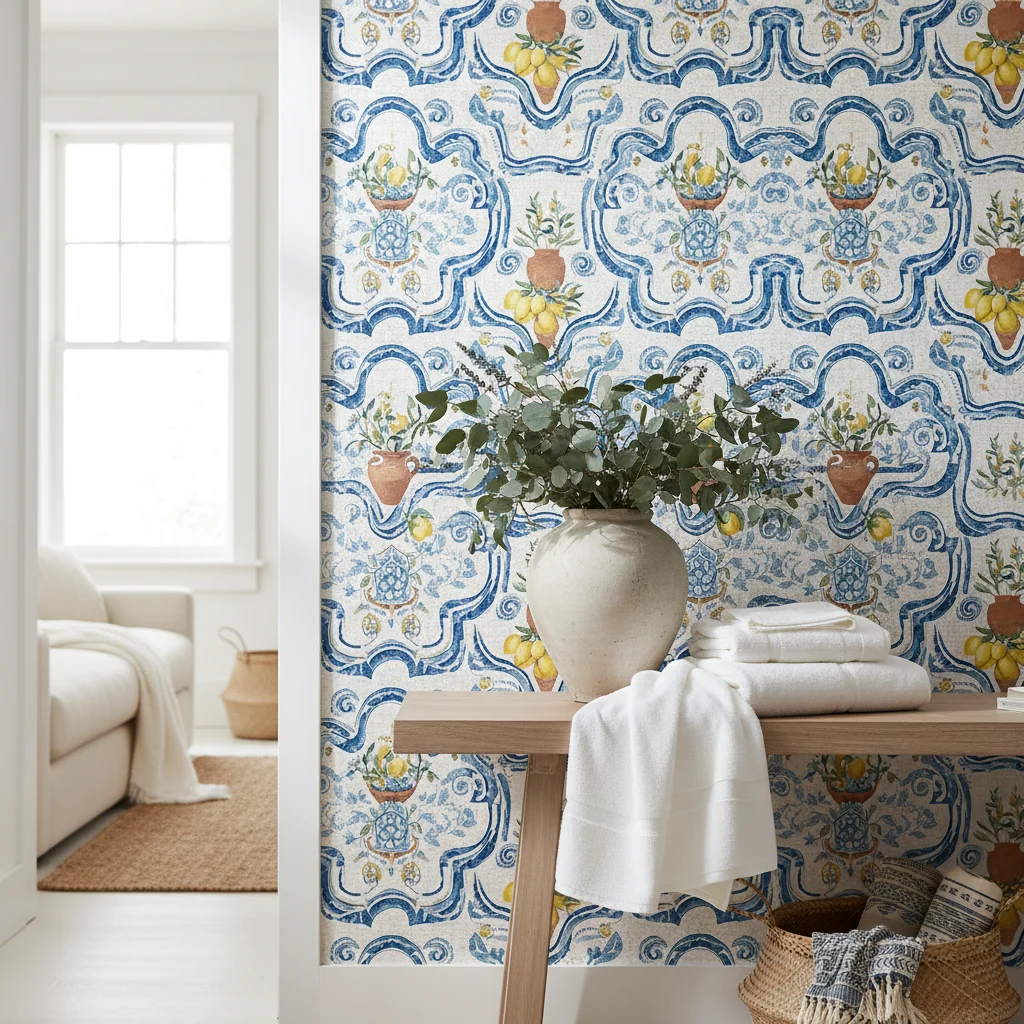 Transform Your Home with Stunning Mediterranean Wallpaper Designs