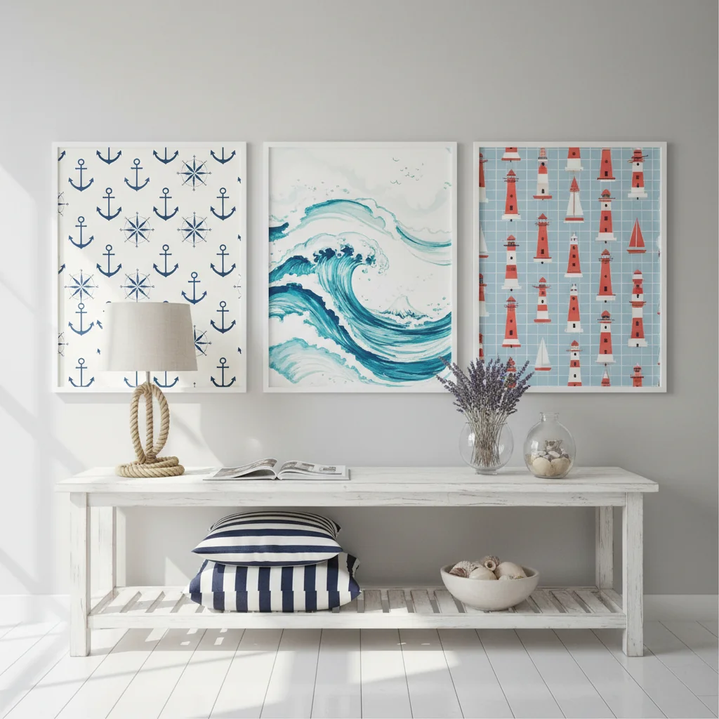 nautical wallpaper ideas and inspiration