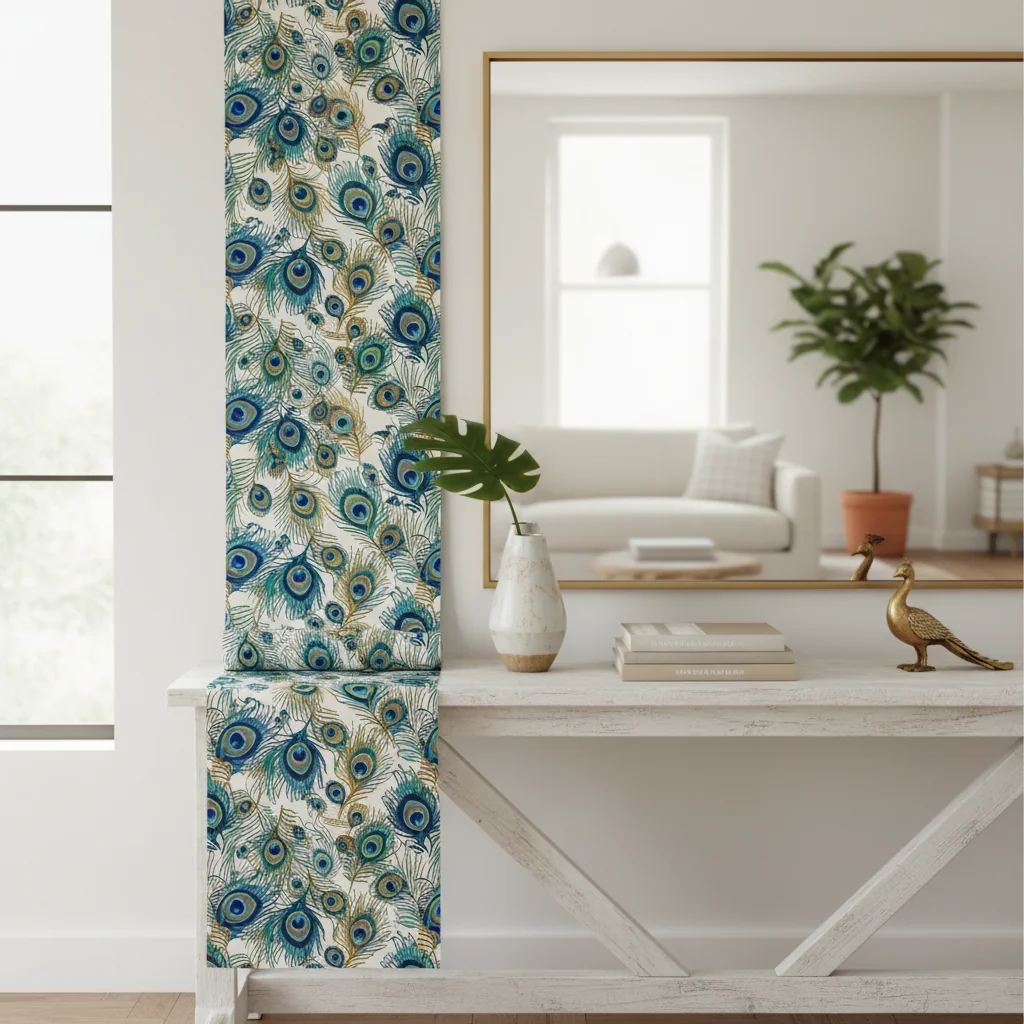 peacock wallpaper — home décor ideas | Starhouse