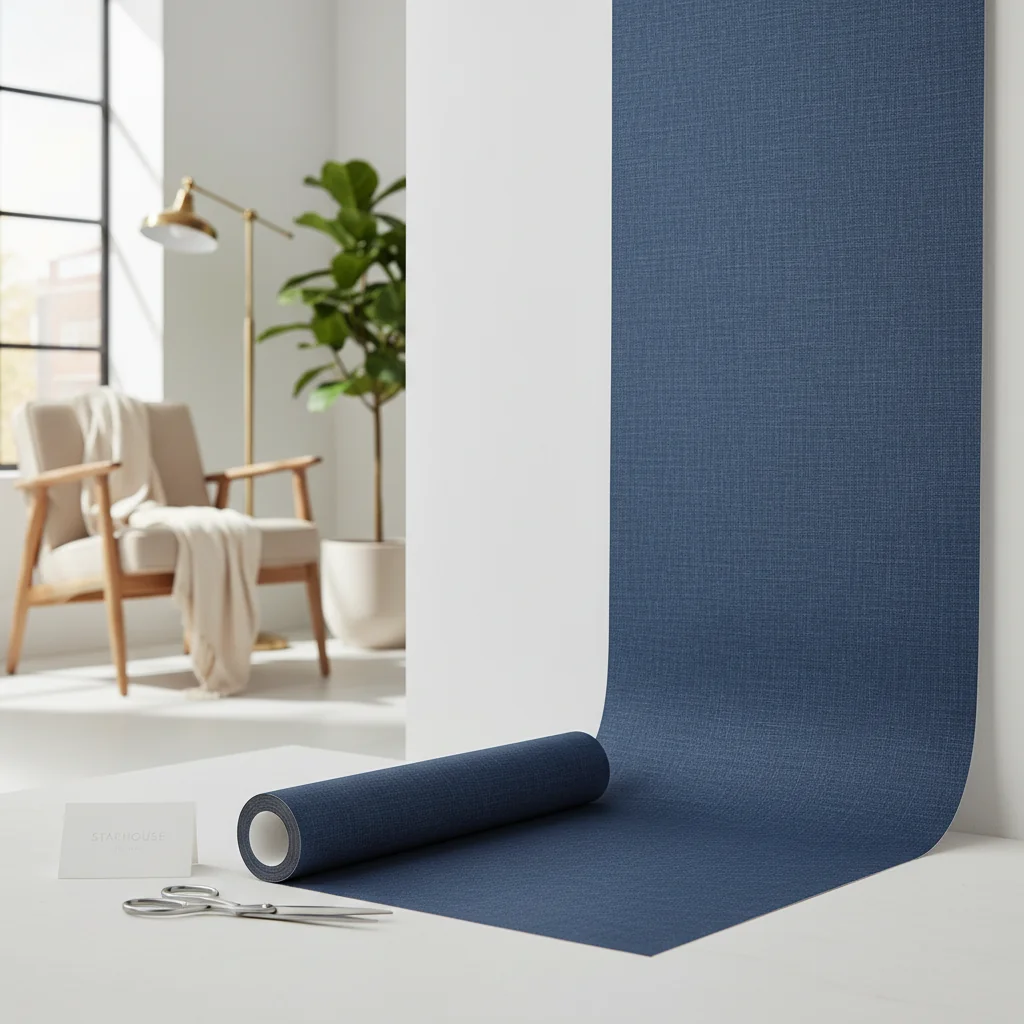 Discover the Timeless Elegance of Plain Indigo Wallpaper for Your Home