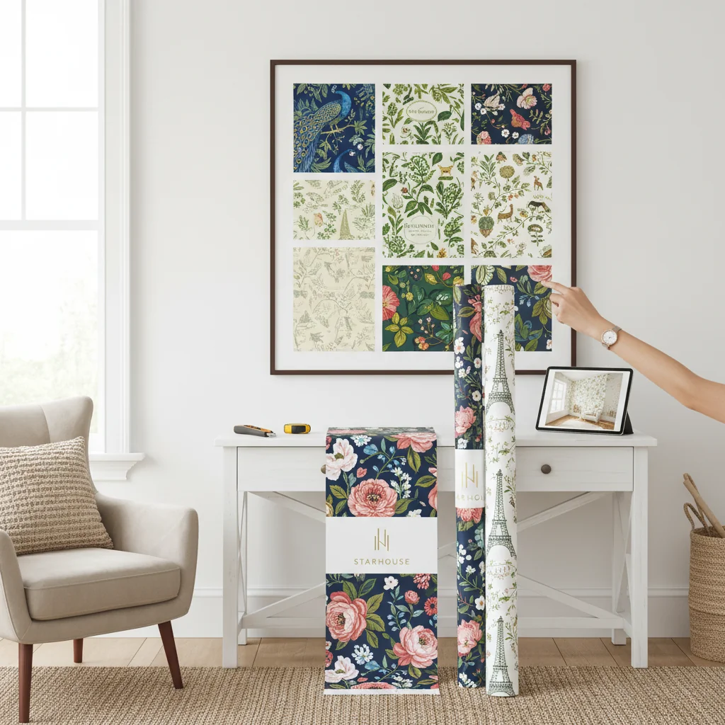 how to choose rifle paper co wallpaper