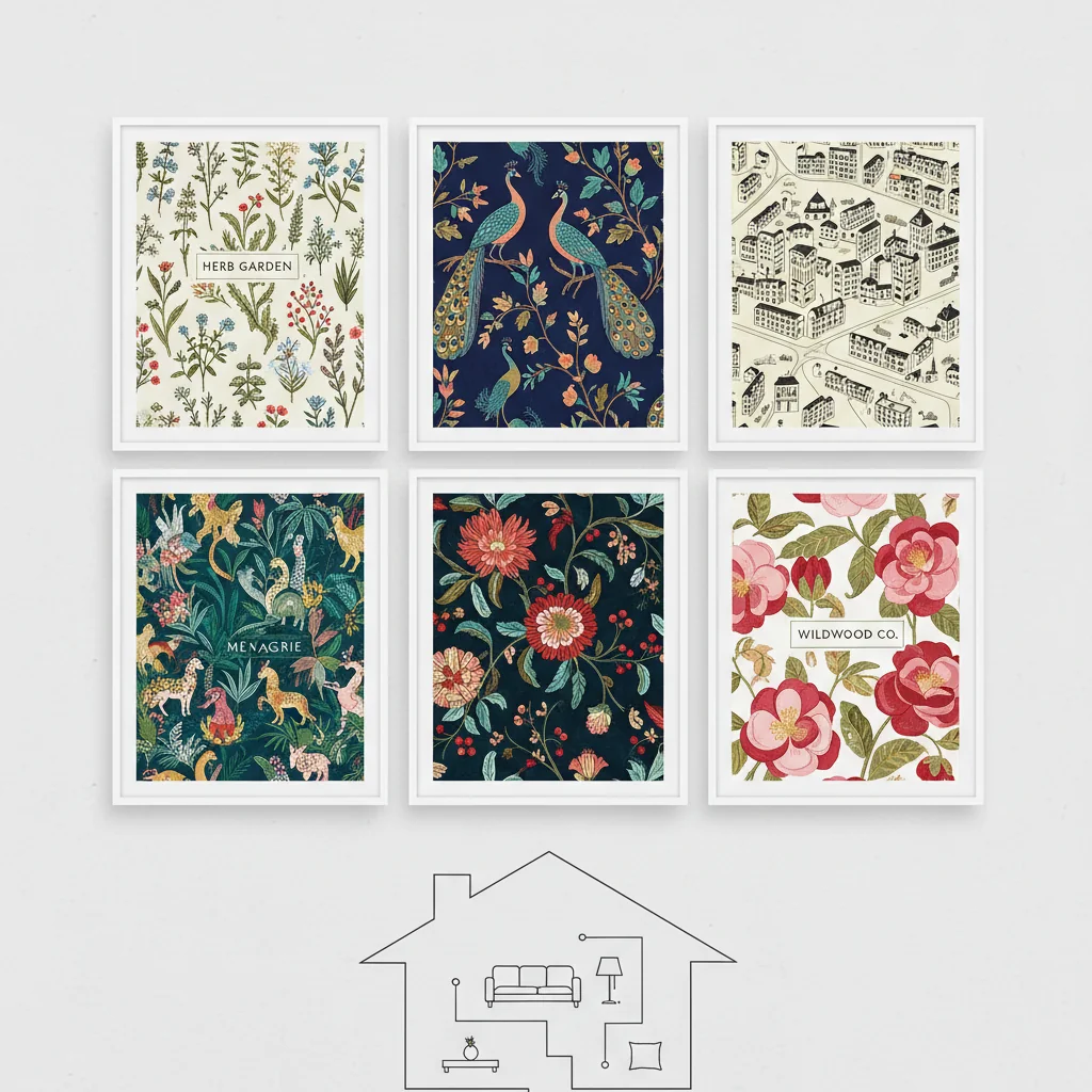 rifle paper co wallpaper ideas and inspiration