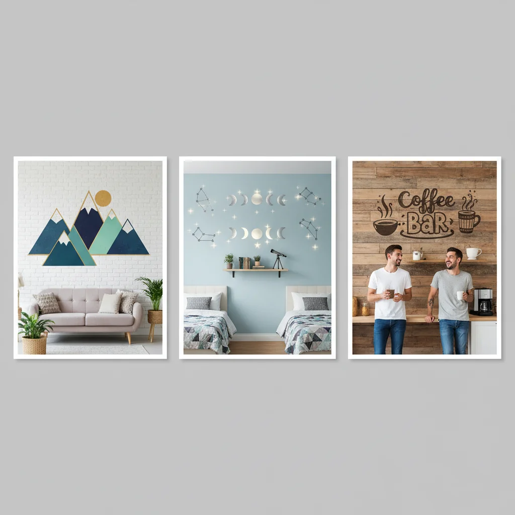 roommates wall decal ideas and inspiration