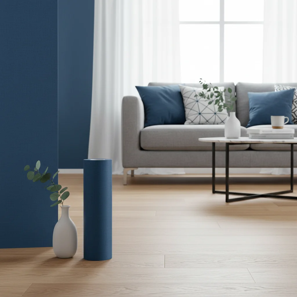 solid blue wallpaper — home décor ideas | Starhouse