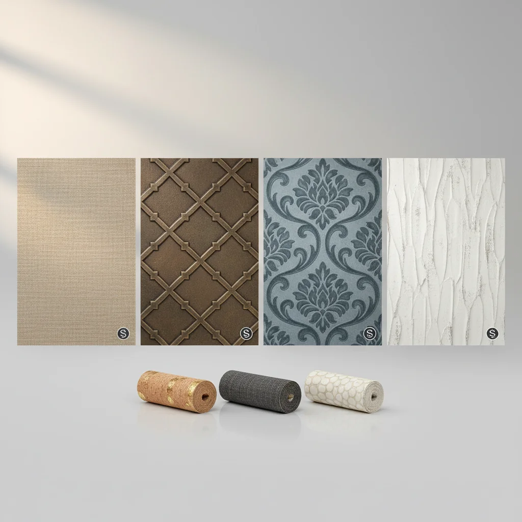 how to choose textured wall paper