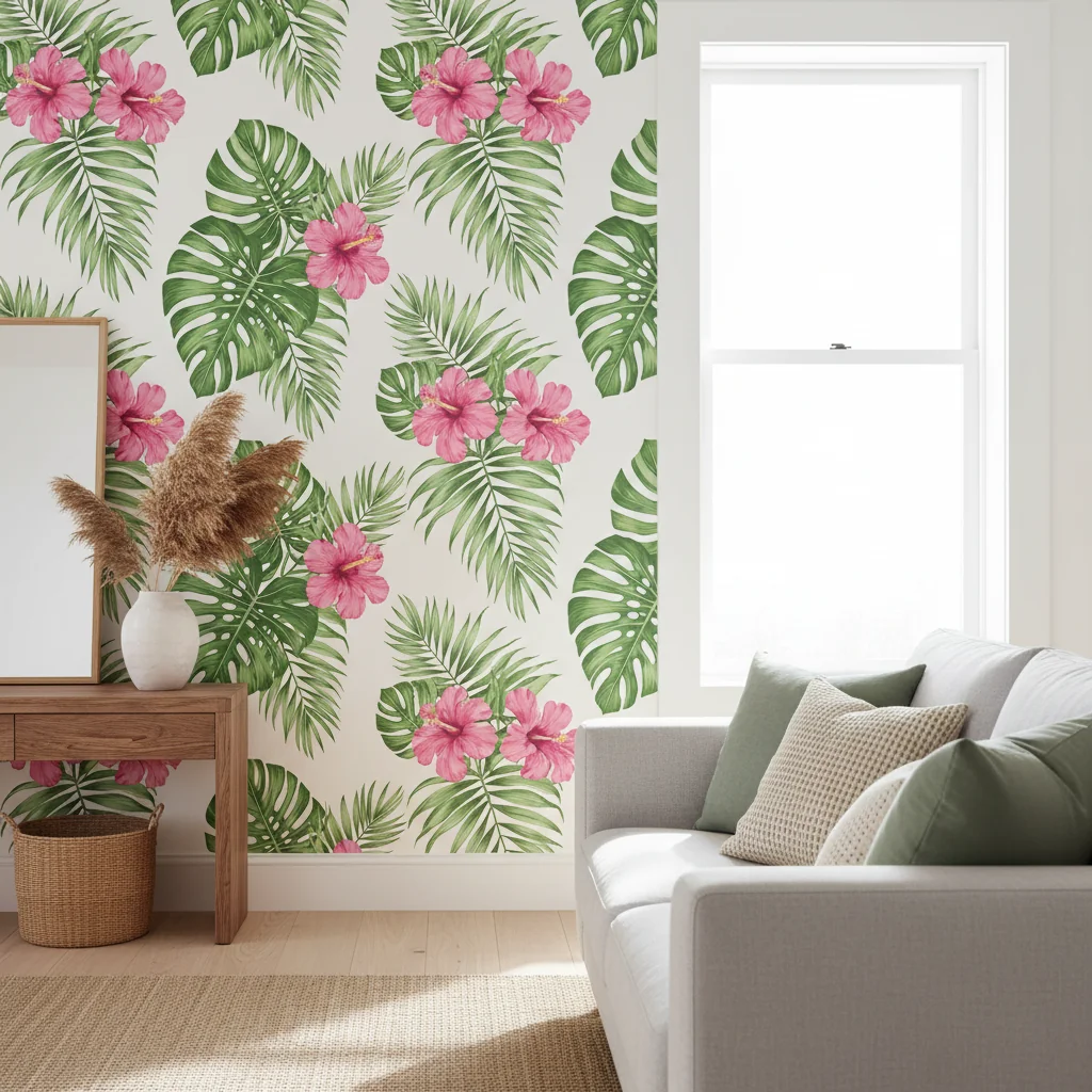 tropical wallpaper — home décor ideas | Starhouse