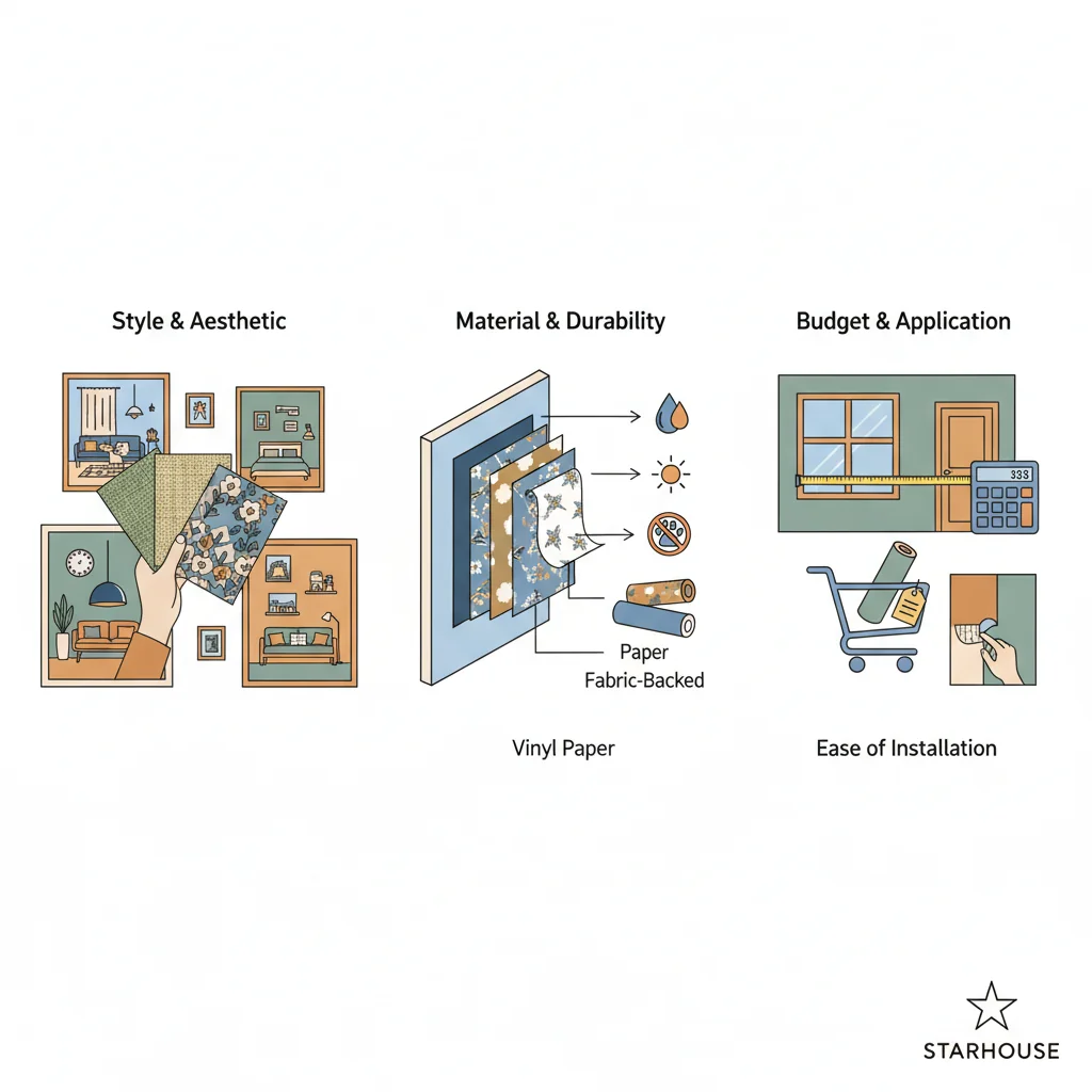 how to choose wall covering
