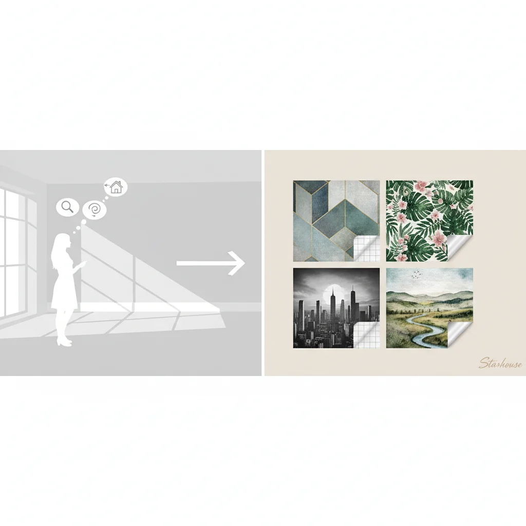how to choose wall mural