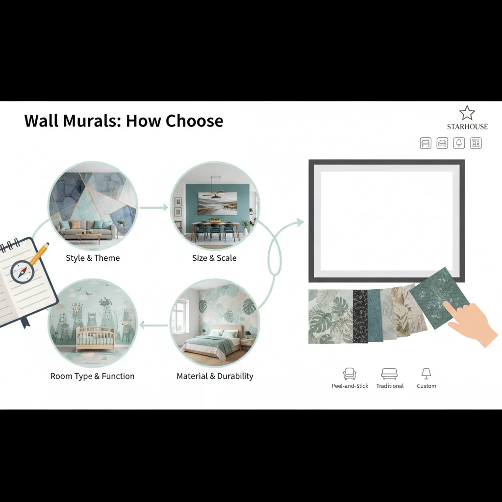 how to choose wall murals