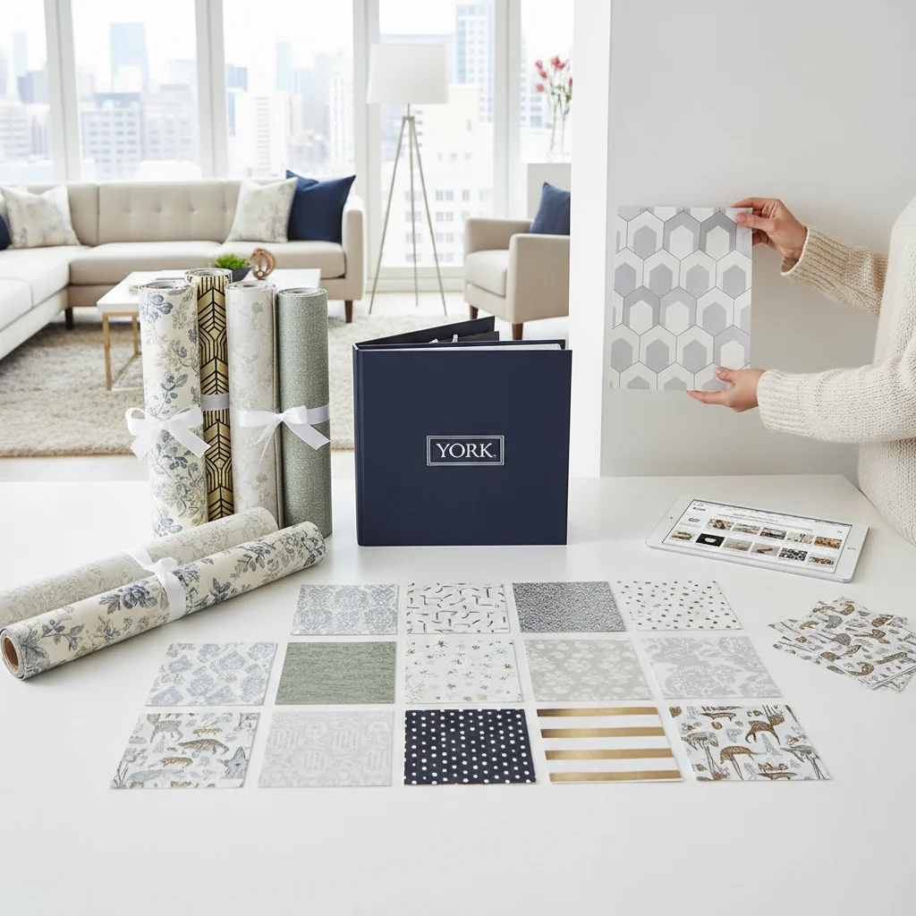 how to choose wallpaper by york