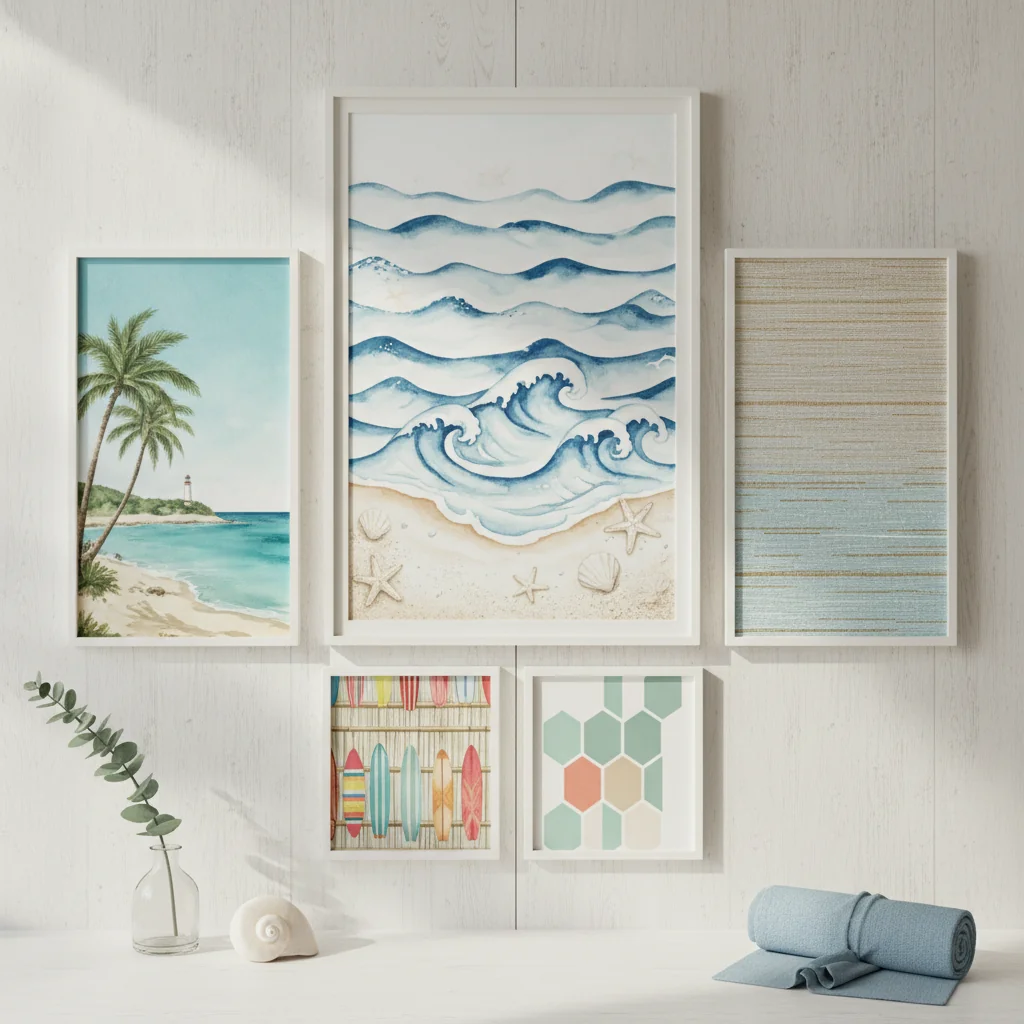 how to choose wallpaper for the beach