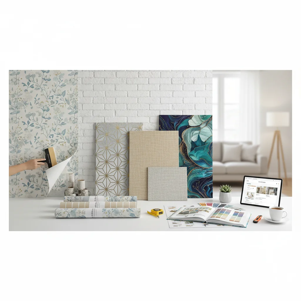 how to choose wallpaper for walls