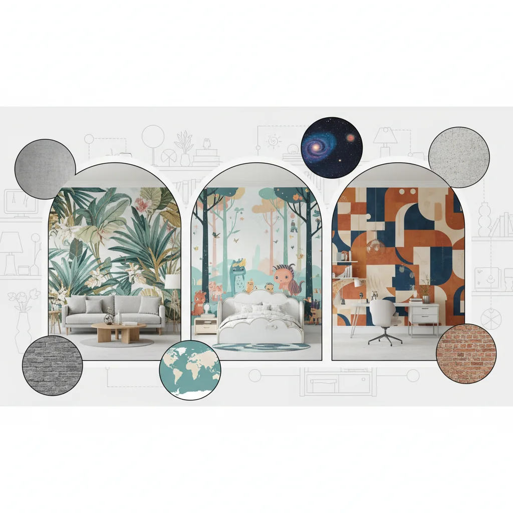 wallpaper murals ideas and inspiration