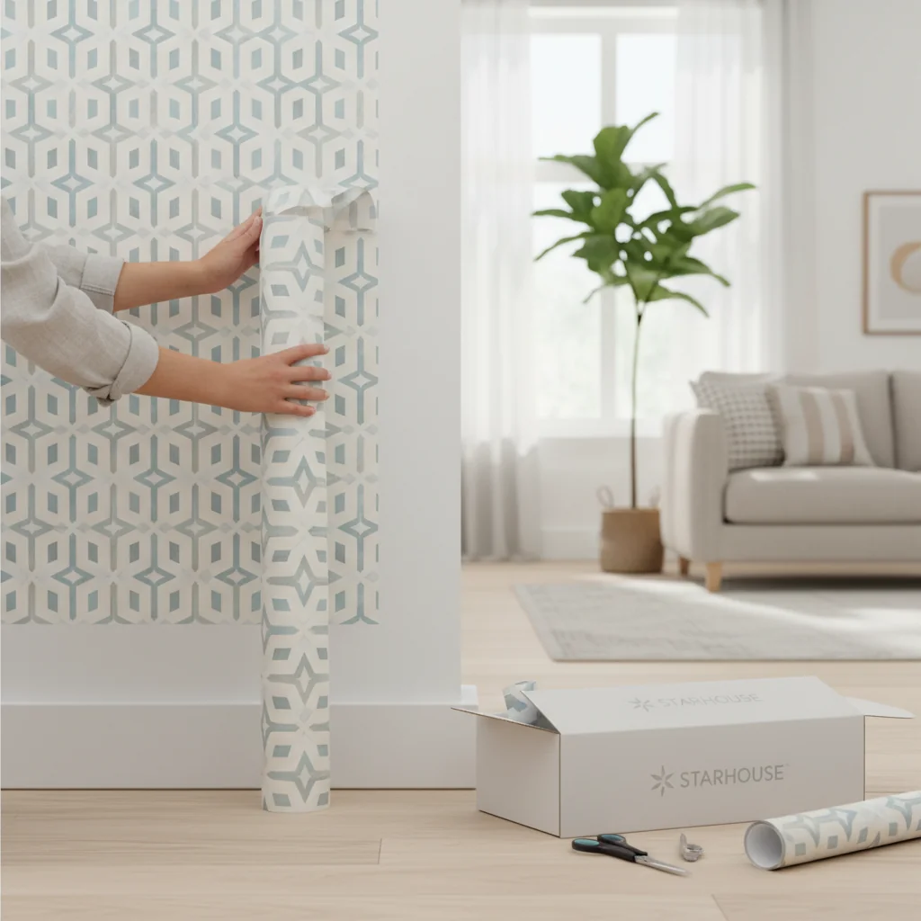 wallpaper peel and stick — home décor ideas | Starhouse
