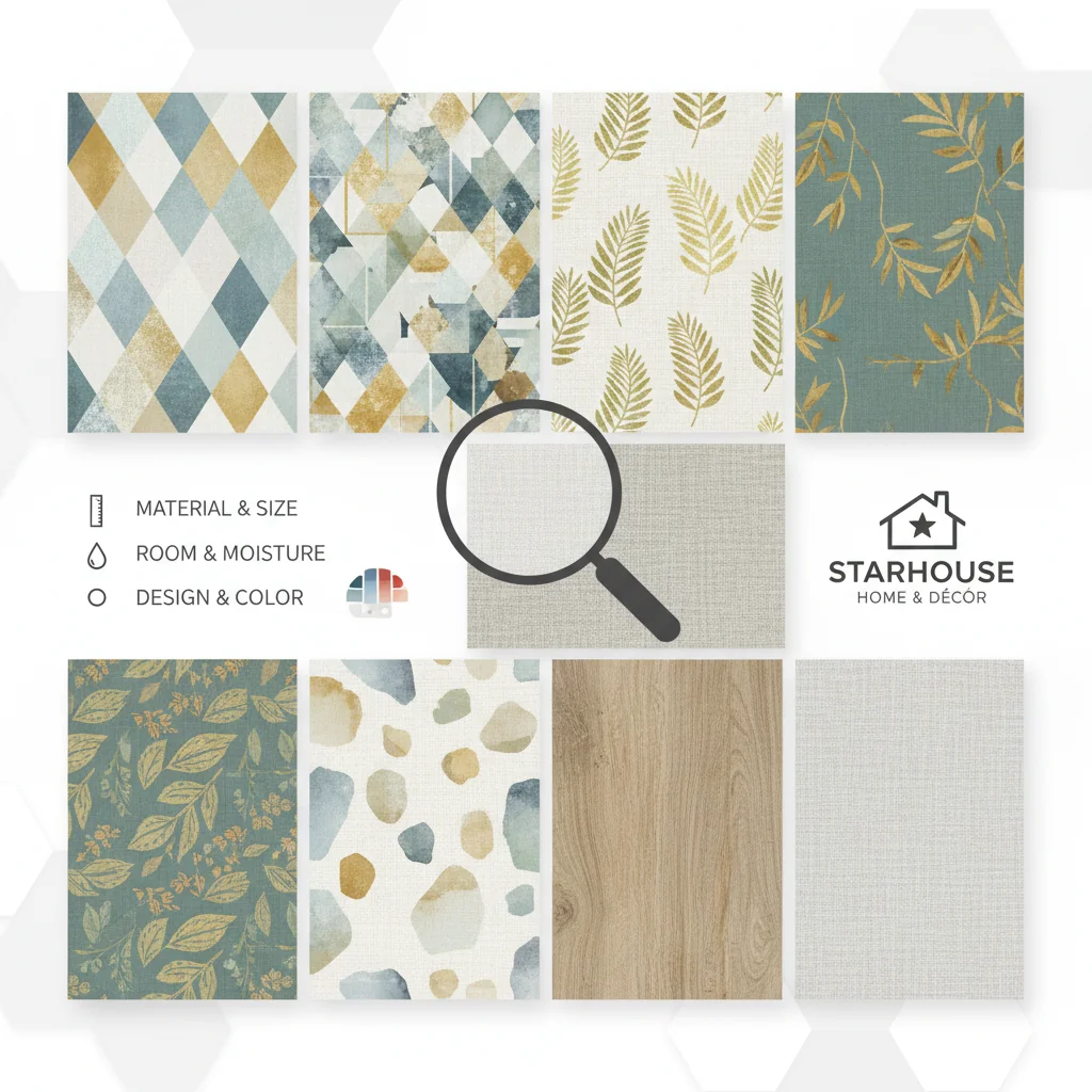 how to choose wallpaper peel and stick