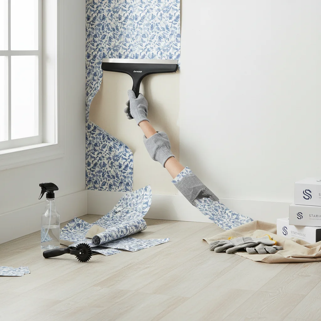 wallpaper removal — home décor ideas | Starhouse