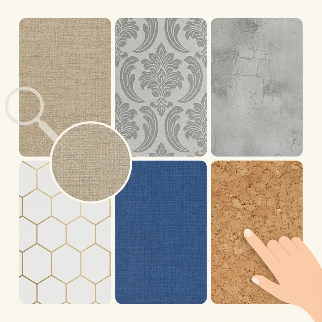 how to choose wallpaper texture